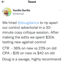 Time for a copywriting critique? How to tell…